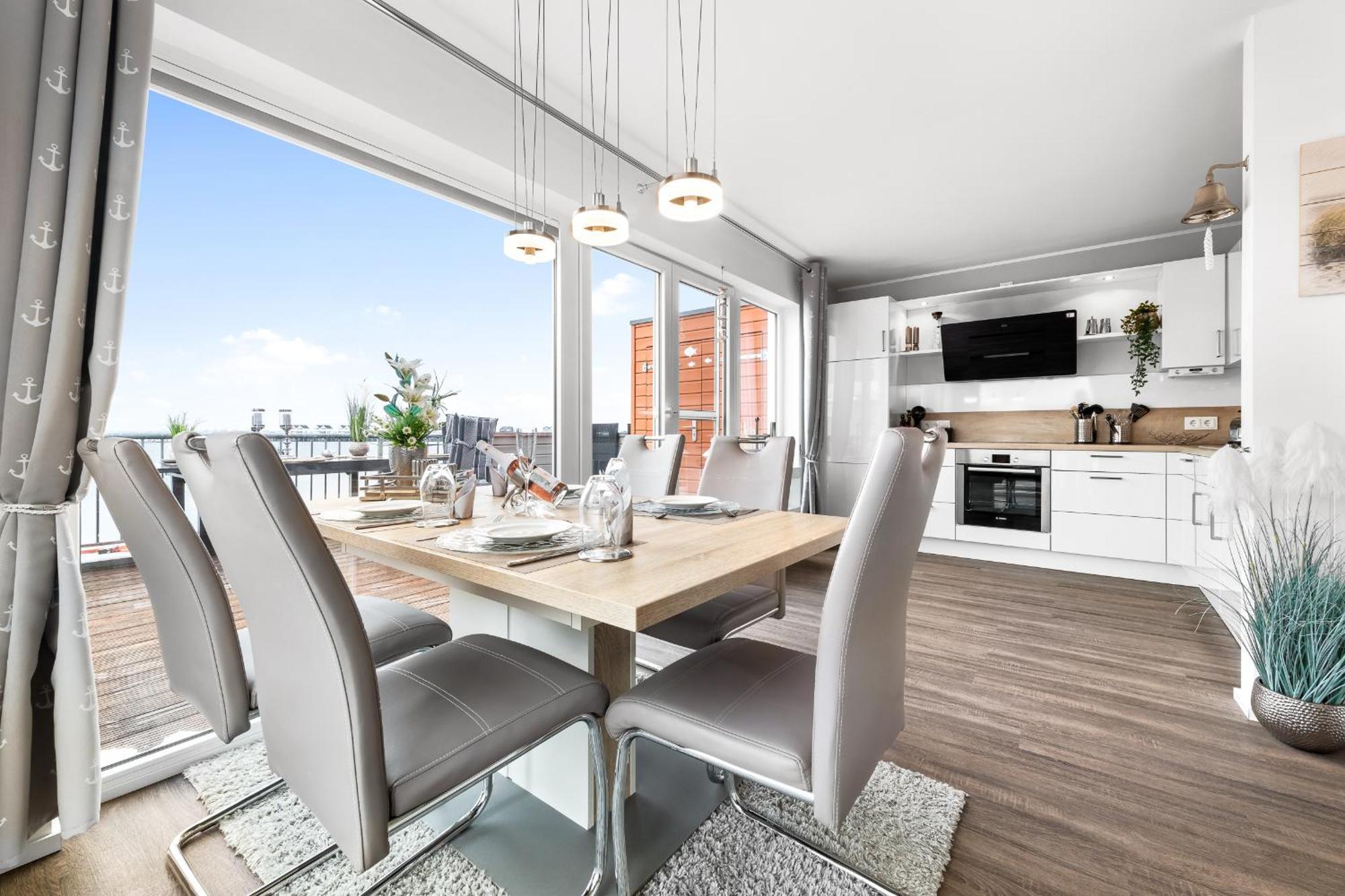 Ferienwohnung Hafenlounge Olpenitz Esterno foto
