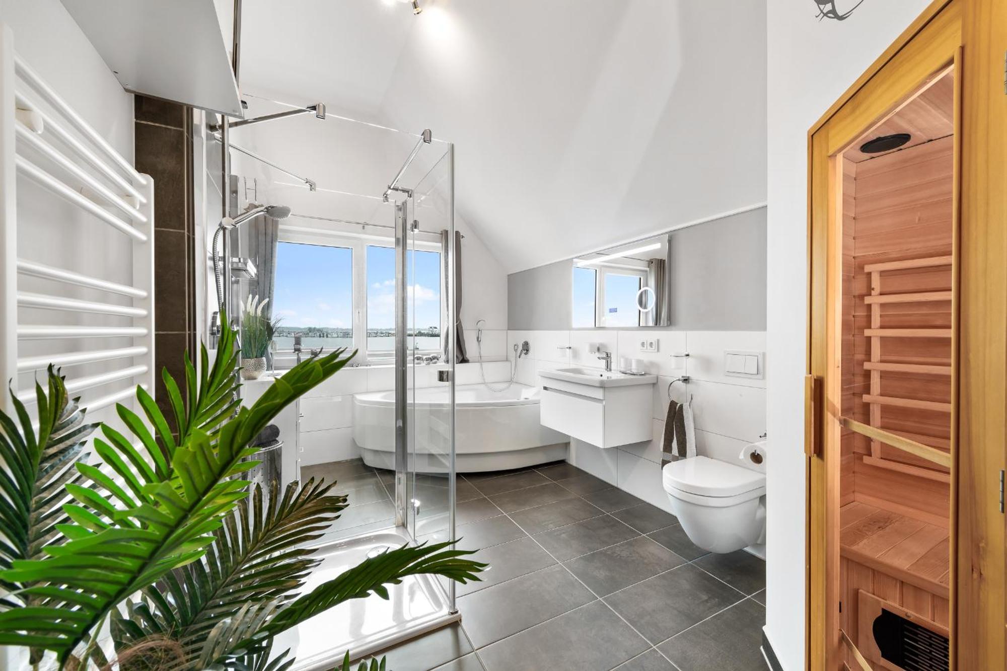 Ferienwohnung Hafenlounge Olpenitz Esterno foto