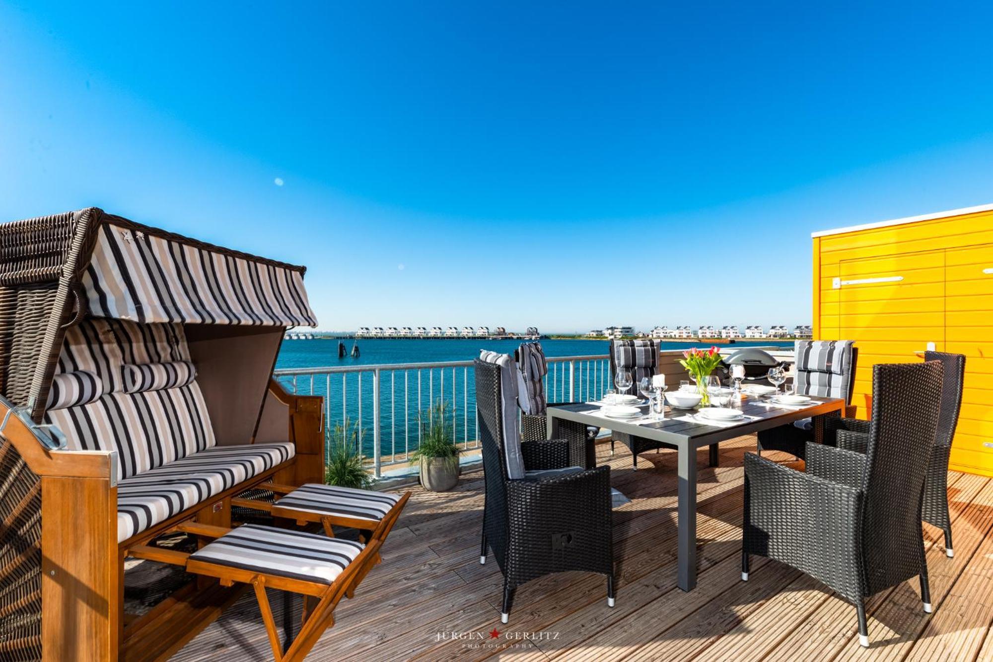 Ferienwohnung Hafenlounge Olpenitz Esterno foto
